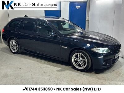 Used BMW 520 M Sport 184 HP (135 kW) 2014 Black Estate