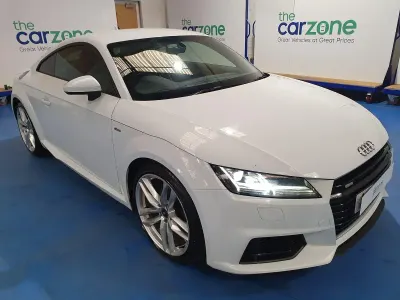 Used Audi TT S-Line 180 HP (132 kW) 2016 White Coupe