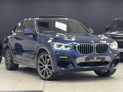 Blue Used 2019 BMW X4 M Sport SUV | £18,995 (Fair price)