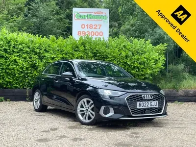 Used Audi A3 Sportback Sport 150 HP (110 kW) 2022 Black Hatchback