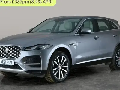 Usado Jaguar F-Pace SE 204 HP (150 kW) 2020 Cinzento SUV