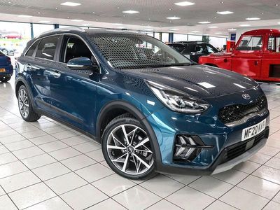 Used Kia Niro 139 HP (102 kW) 2020 Ocean blue SUV