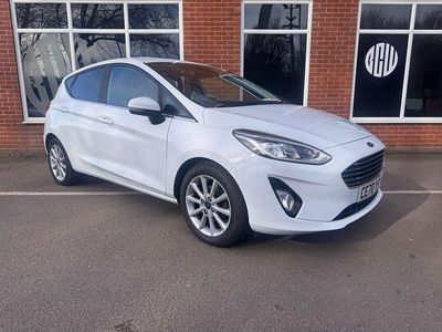 Used Ford Fiesta Titanium 95 HP (69 kW) 2020 White Hatchback