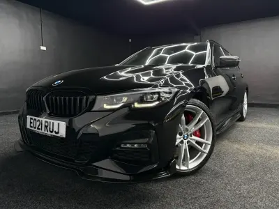 Used BMW 330 M Sport 286 HP (210 kW) 2021 Black Estate