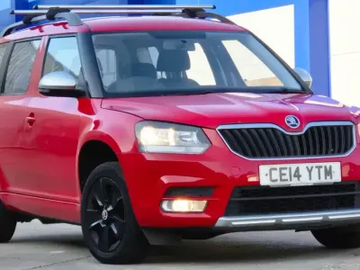 Used Skoda Yeti 105 HP (77 kW) 2014 Red SUV