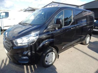 Used Ford Transit Custom Trend 130 HP (95 kW) 2020 Black Van
