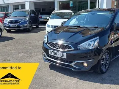 Used Mitsubishi Mirage 78 HP (57 kW) 2018 Black