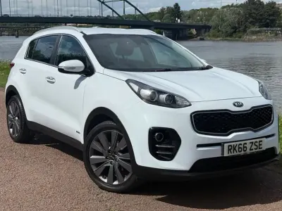 Used Kia Sportage 134 HP (98 kW) 2016 White SUV