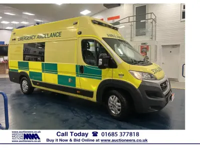 Used Fiat Ducato 180 HP (132 kW) 2017 Yellow Van