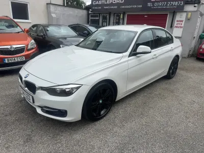 Used BMW 320 Sport Line 2014 White Sedan