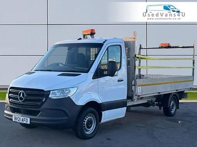 Used Mercedes Sprinter Progressive 150 HP (110 kW) 2021 White Van