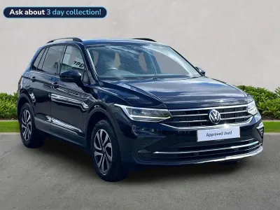Used VW Tiguan Active 130 HP (95 kW) 2022 Black SUV