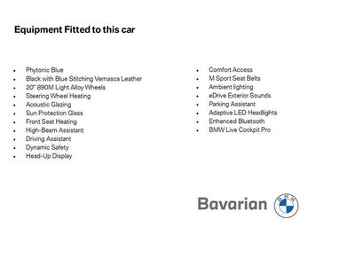 Used BMW iX3 M Sport 207 kW (282 HP) 2024 Blue SUV