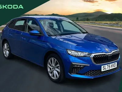 New Skoda Scala SE L 113 HP (83 kW) 2025 Blue Hatchback