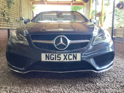 Used Mercedes E220 AMG line 2015 Grey Cabriolet