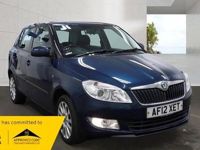 Used Skoda Fabia Elegance 105 HP (77 kW) 2012 Blue Hatchback