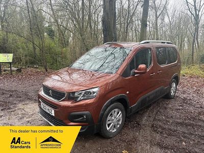 Bronze Used 2021 Peugeot Rifter Allure Premium MPV | £14,895 (Fair price)