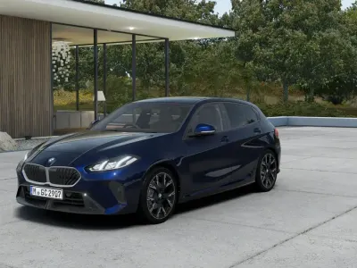 New BMW 120 M Sport 2026 Tanzanite blue Hatchback