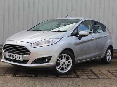 Used Ford Fiesta Zetec 2016 Silver Hatchback