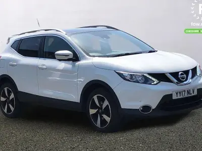 Used Nissan Qashqai N-Connecta 163 HP (119 kW) 2017 White SUV