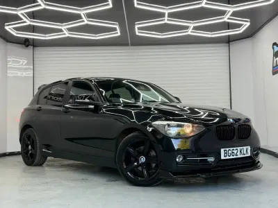 Used BMW 116 Sport Line 2012 Black Hatchback