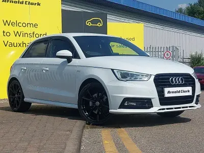Used Audi A1 Black Edition 150 HP (110 kW) 2016 White Hatchback