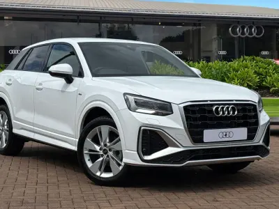 New Audi Q2 S-Line 2026 White SUV