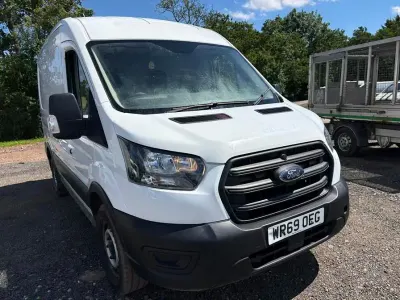 Used Ford Transit 130 HP (95 kW) 2019 White Van