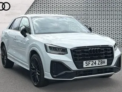 Used Audi Q2 Black Edition 150 HP (110 kW) 2024 White SUV