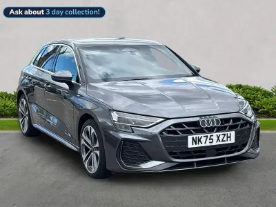 Used Audi A3 S-Line 150 HP (110 kW) 2025 Grey Hatchback