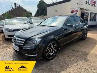 Used Mercedes C220 AMG 168 HP (123 kW) 2013 Black Sedan