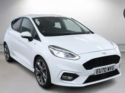 Used Ford Fiesta ST-Line 123 HP (90 kW) 2020 White Hatchback