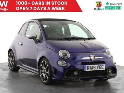 Used Abarth 595 Turismo 2019 Blue Cabriolet