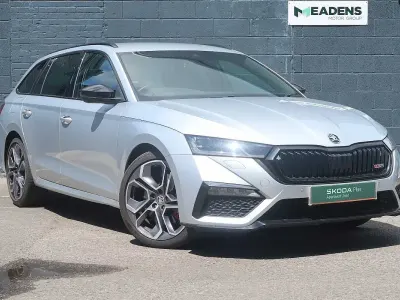 Used Skoda Octavia vRS 245 HP (180 kW) 2021 Brilliant silver metallic Estate