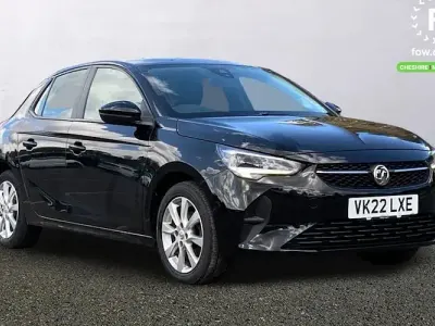 Used Vauxhall Corsa Edition 75 HP (55 kW) 2022 Black Hatchback