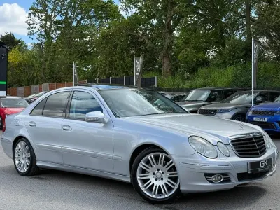 Used Mercedes E280 2008 Silver Sedan