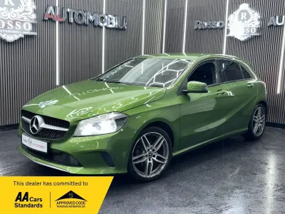 Used Mercedes A200 2016 Green Hatchback