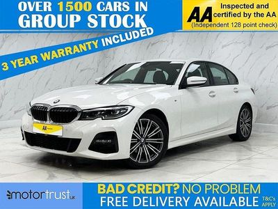 White Used 2021 BMW 320 M Sport Sedan | £23,895 (Fair price)