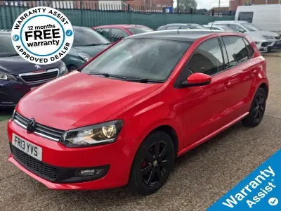 Used VW Polo Edition 2013 Red Hatchback