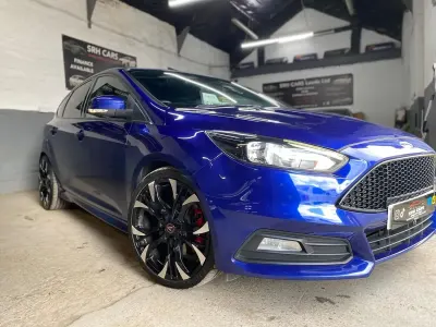 Used Ford Focus ST 185 HP (136 kW) 2017 Blue Hatchback
