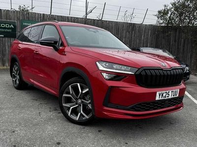 Red Used 2025 Skoda Kodiaq SportLine SUV | £34,995 (Expensive)