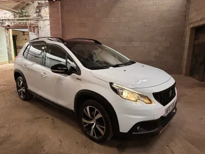 Used Peugeot 2008 GT-line 2017 White SUV