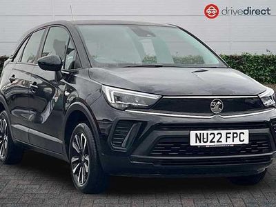 Used Vauxhall Crossland S 131 HP (96 kW) 2021 Black SUV