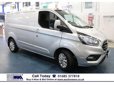 Silver Used 2019 Ford Transit Custom Limited Van | £15,080 (Expensive)