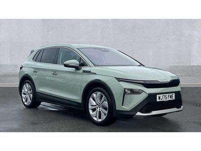 Solid timiano green Used 2025 Skoda Elroq SUV | £33,880 (Fair price)
