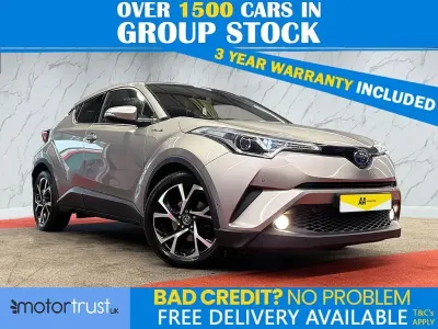Begagnad Toyota C-HR Design 122 HK (89 kW) 2018 Silver SUV