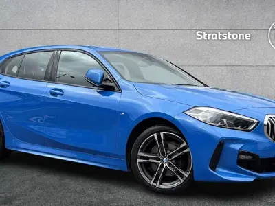 Used BMW 118 M Sport 140 HP (102 kW) 2020 Blue Hatchback