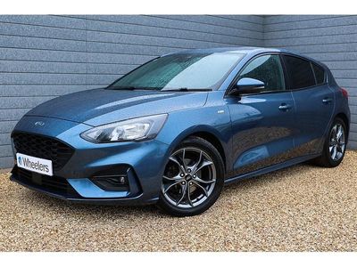 Used Ford Focus ST-Line 150 HP (110 kW) 2020 Blue Hatchback