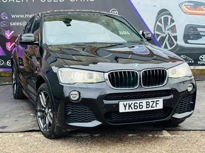 Black Used 2016 BMW X4 M Sport SUV | £11,950 (Fair price)