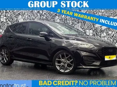 Used Ford Fiesta ST-Line 2022 Black Hatchback